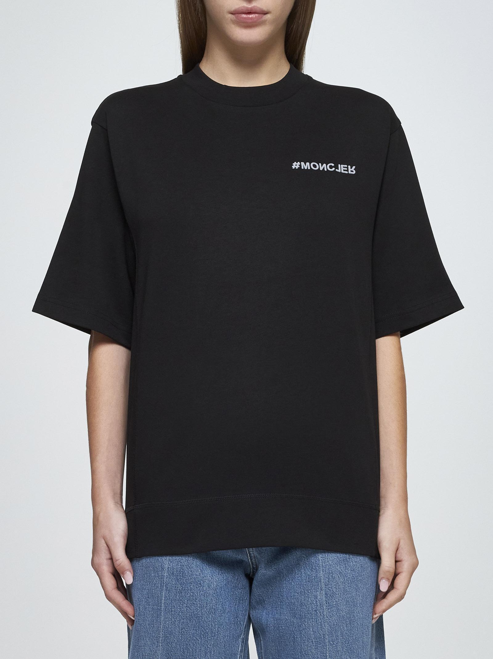 MONCLER Grenoble T-shirts And Polos In Black Product Image