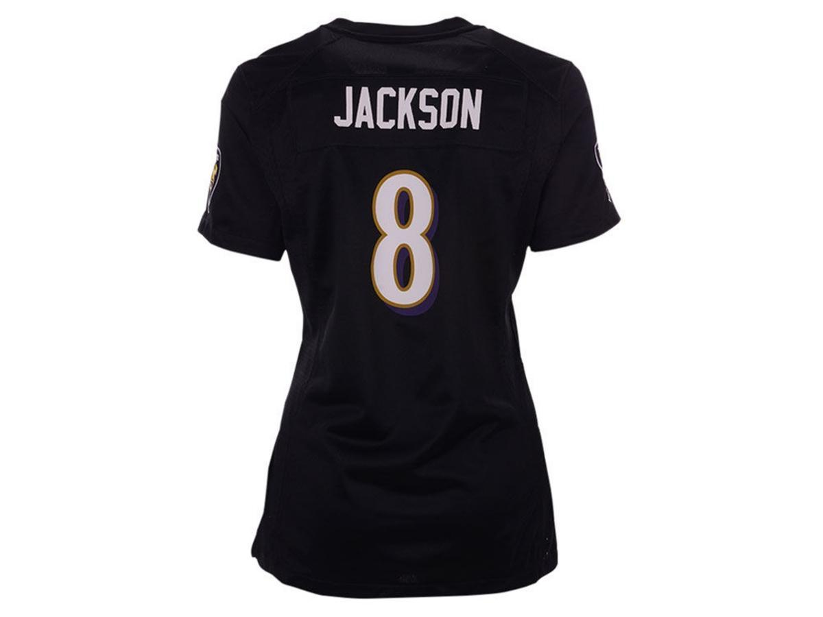 Nike Baltimore Ravens Womens Game Jersey Lamar Jackson - Black Product Image