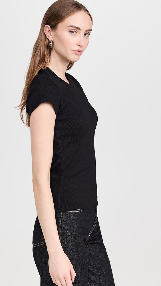 Jeanerica Valeria Rib Tee | Shopbop Product Image