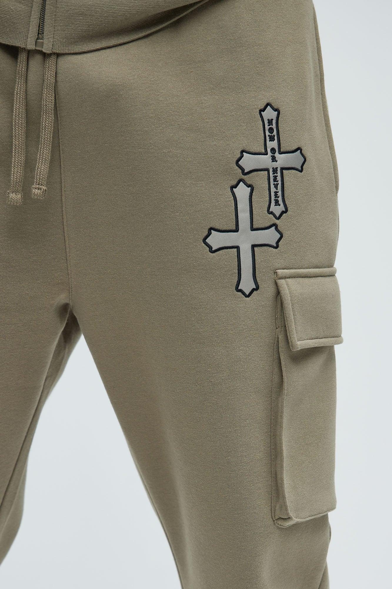 Crosses Cargo Sweatpant - Olive Product Image