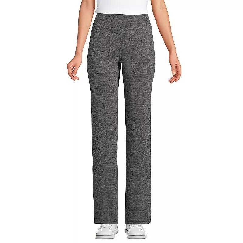 Petite Lands End Active Hi Impact HR Straight Leg Pants, Womens Product Image