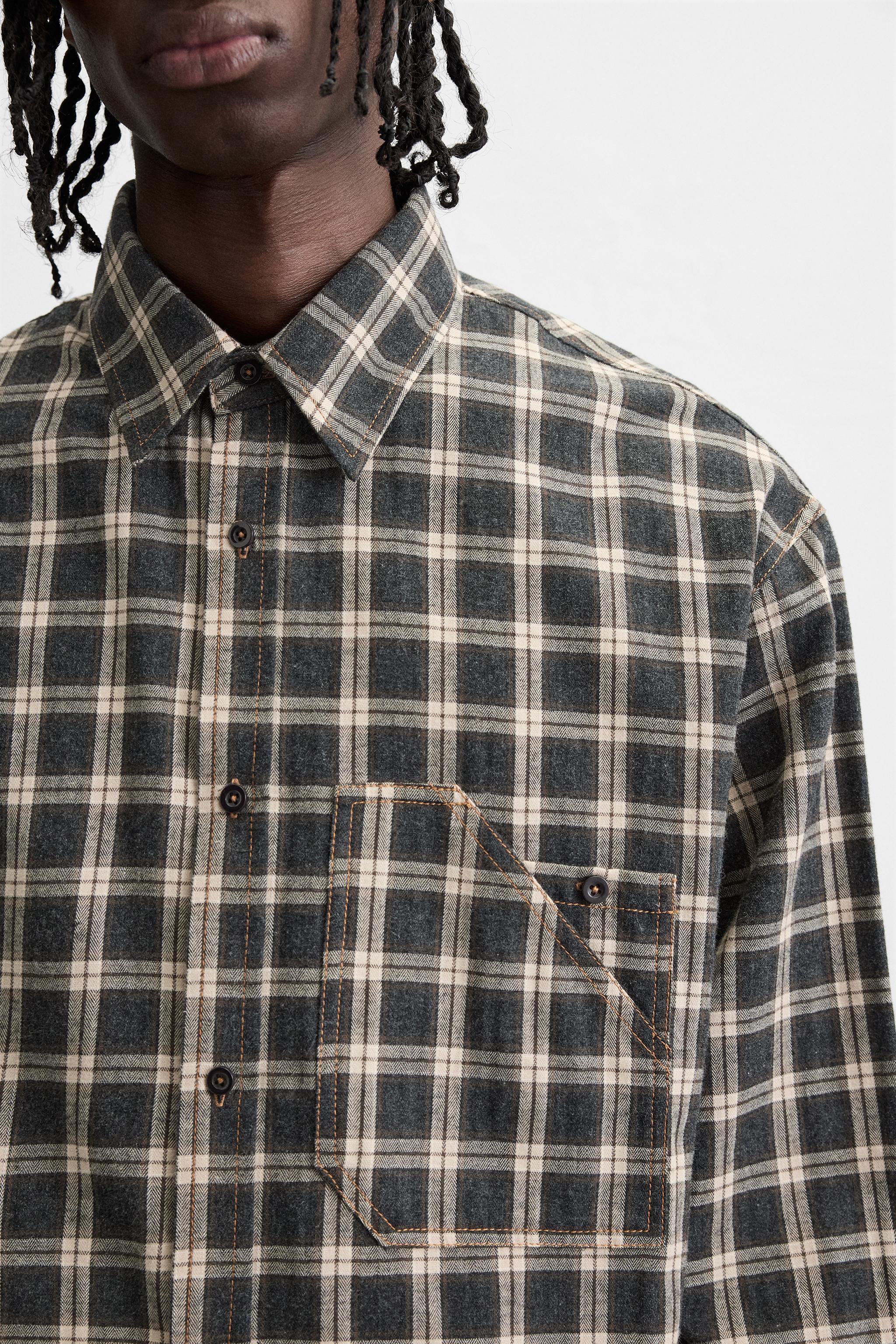 PLAID POCKET SHIRT Product Image