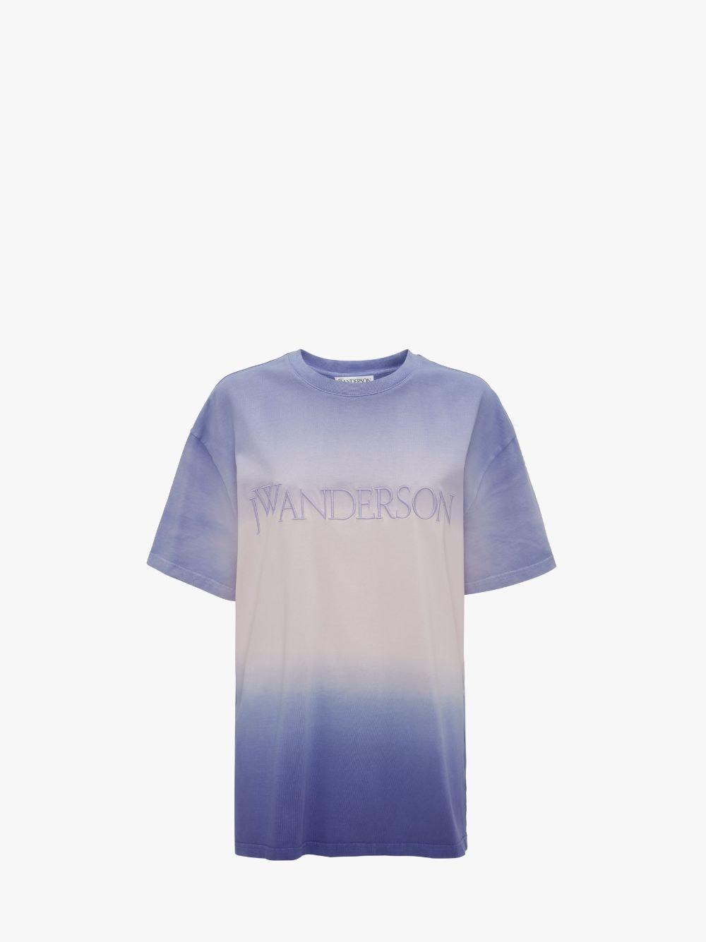 GRADIENT T-SHIRT in purple | JW Anderson US  Product Image