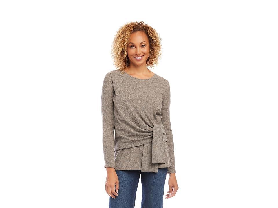 Karen Kane Drape Front Knit Top Product Image