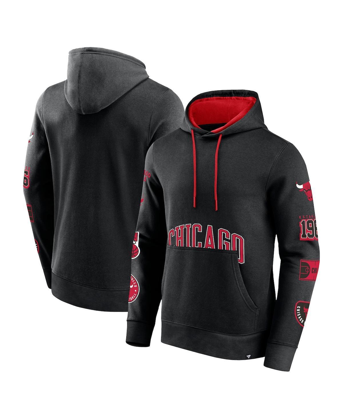 Mens Fanatics Branded Chicago Bulls Home Court Pullover Hoodie Product Image