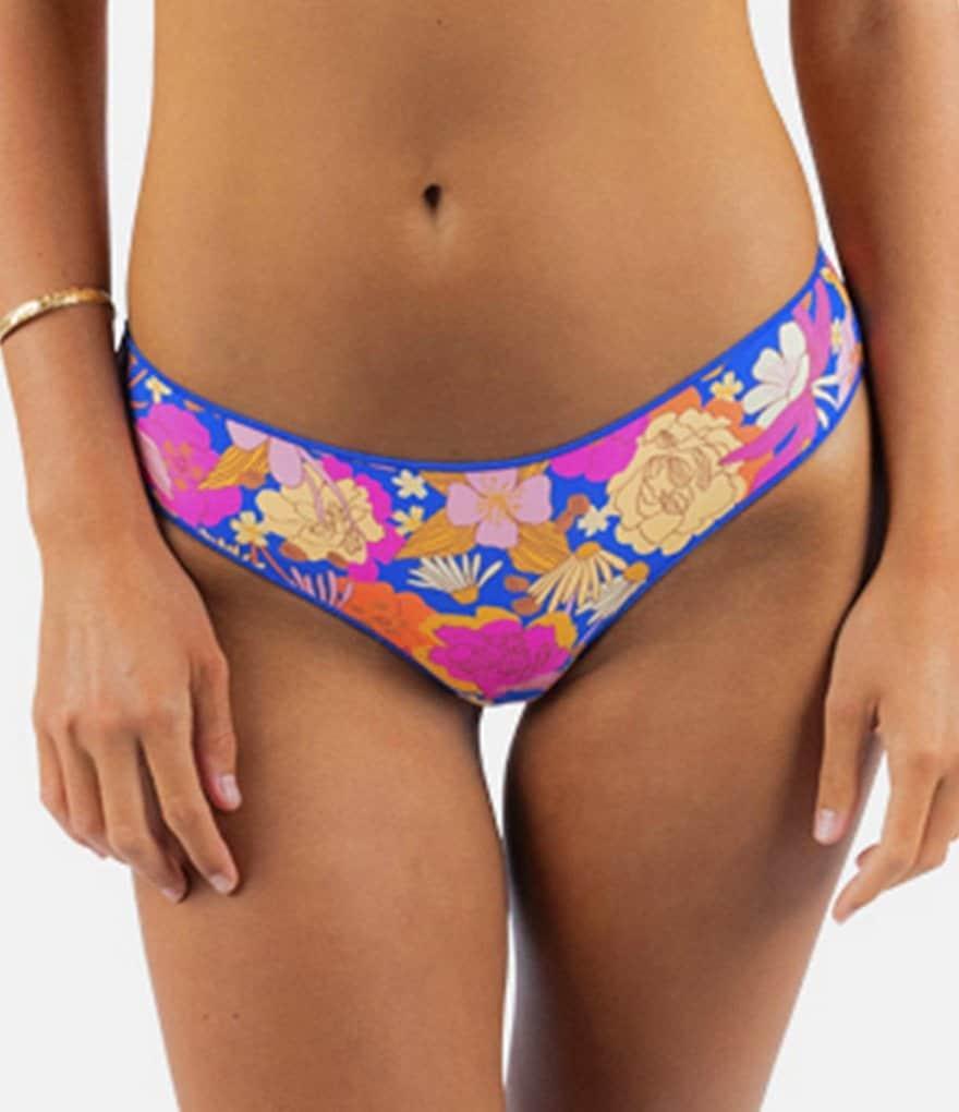 Rip Curl Kamri Floral Print Cheeky Hipster Swim Bottom Product Image