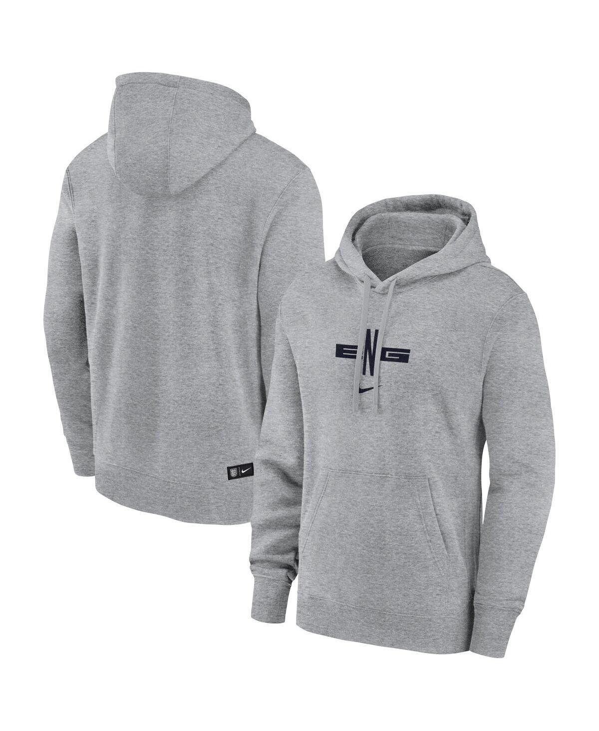 NIKE Men's  Gray England National Team Club Logo Pullover Hoodie product image