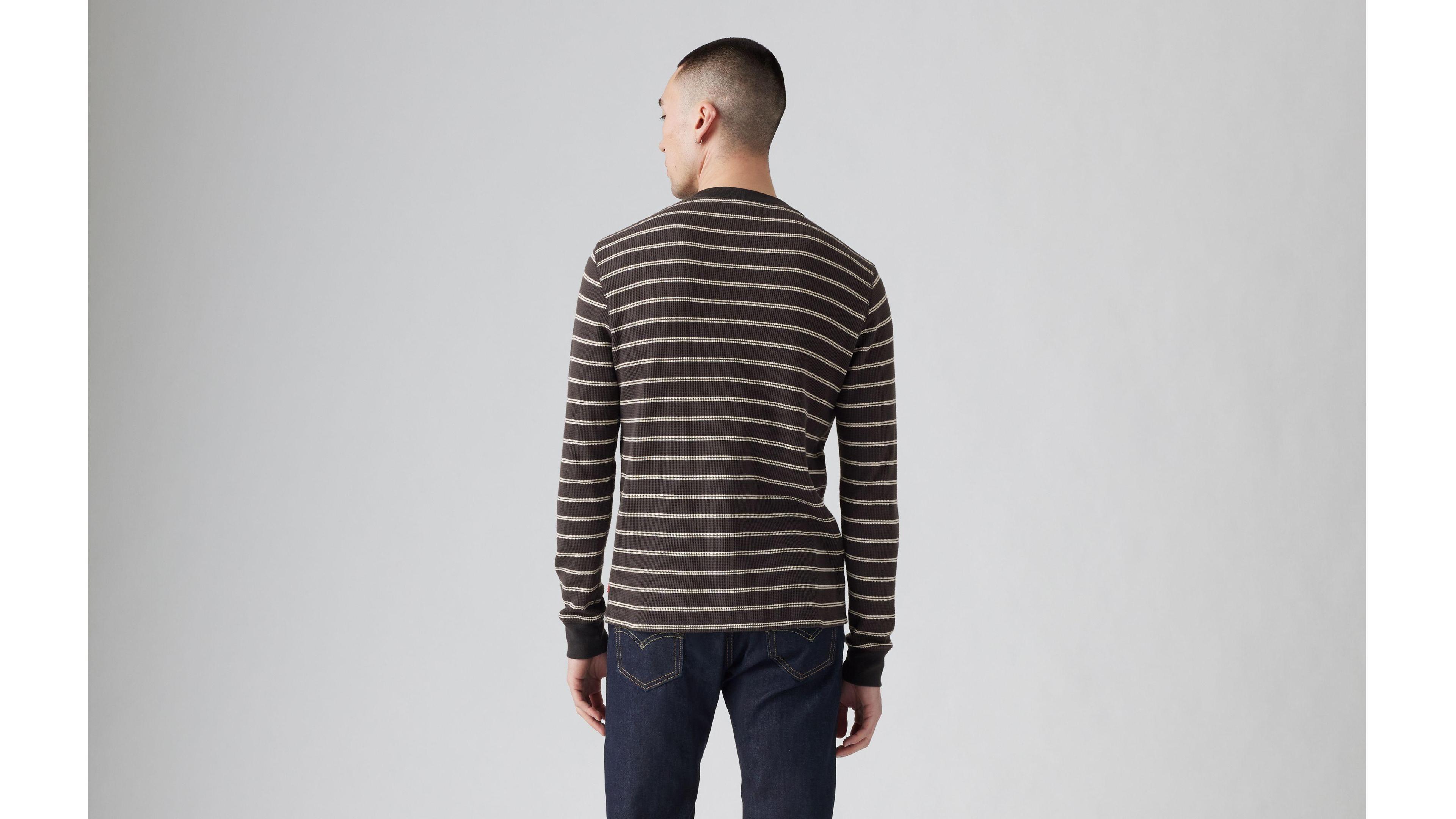 Long Sleeve Thermal Henley Product Image