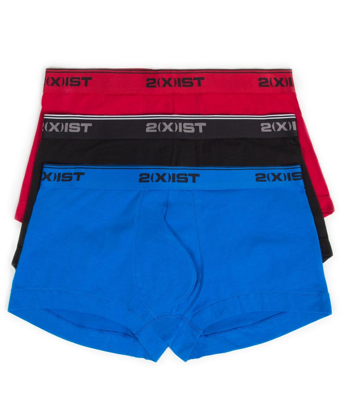 2(X)Ist Cotton Stretch No Show Trunks, Pack of 3 Product Image