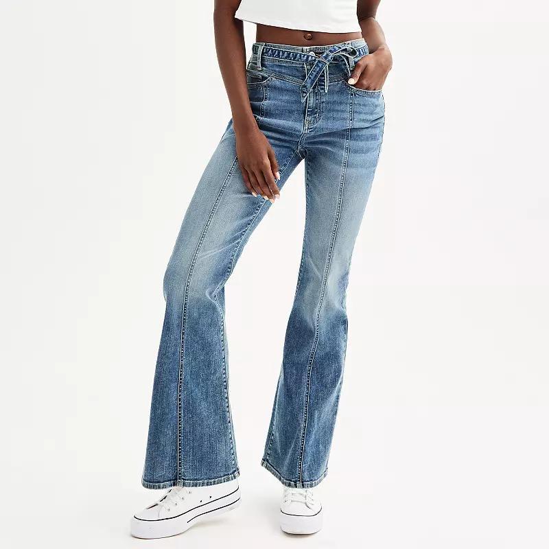 Juniors SO Flare Jeans, Womens Product Image