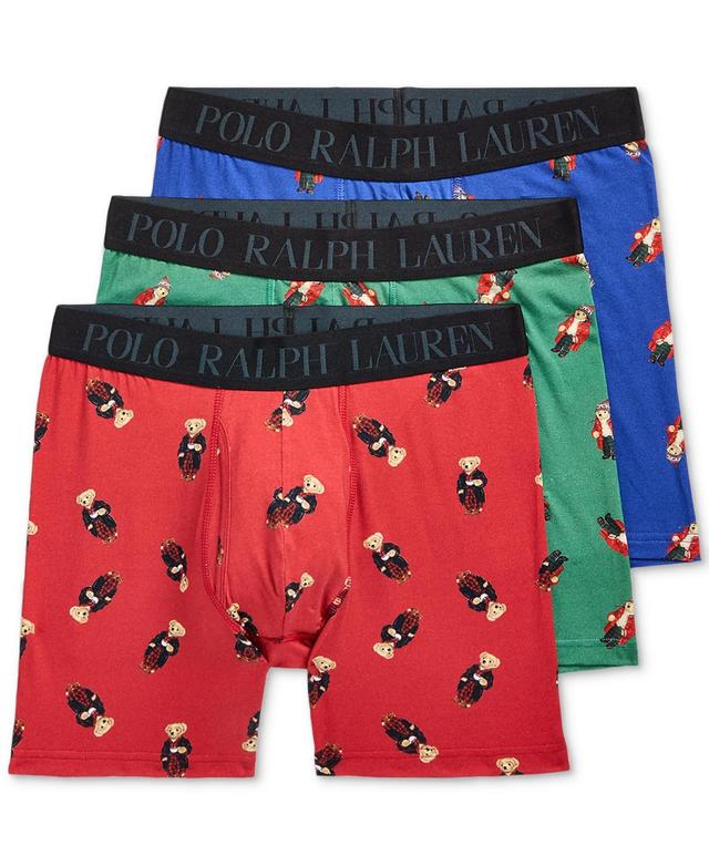 Polo Ralph Lauren Mens 3-Pk. Boxer Briefs Holiday Gift Set Product Image