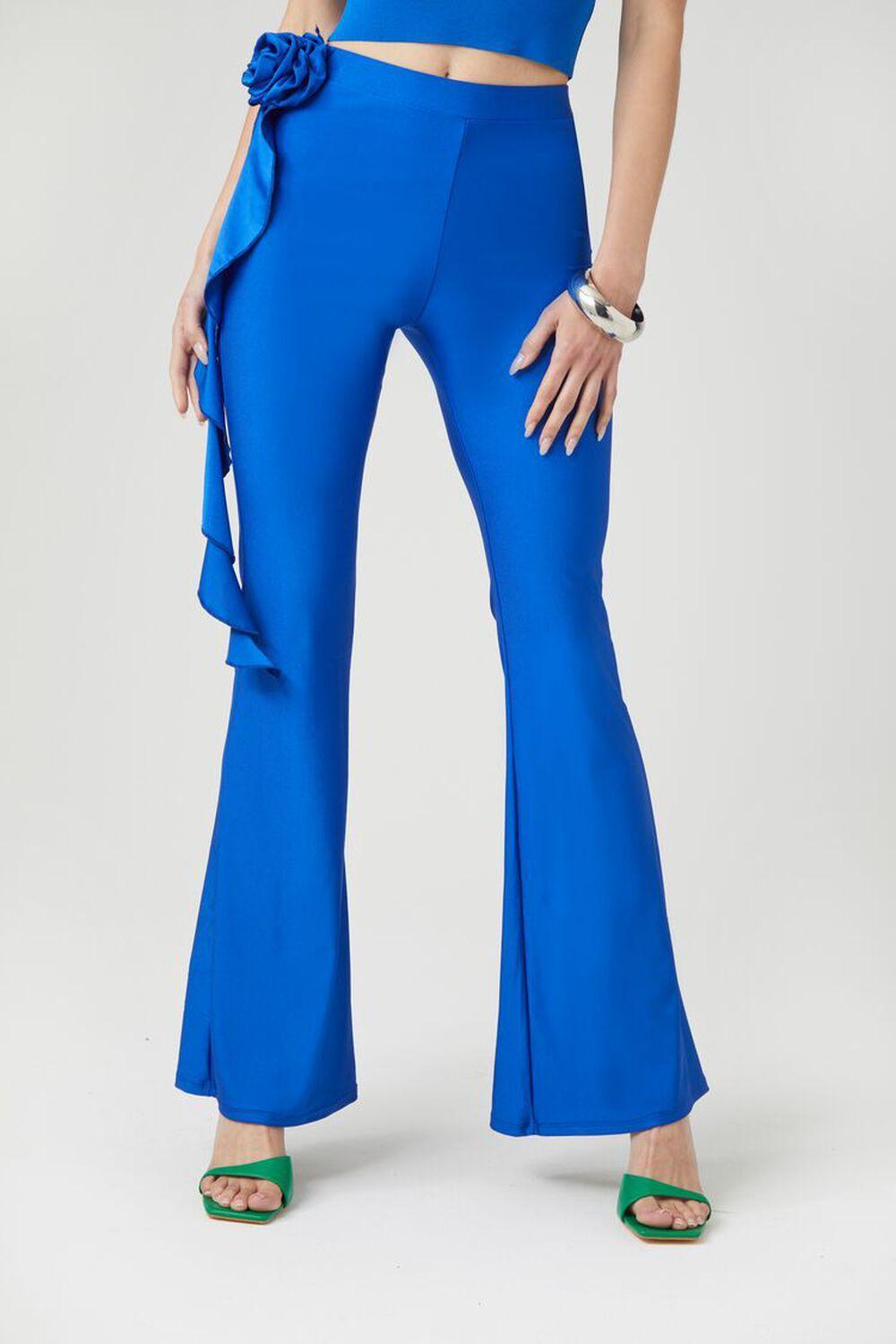 Embellished Flare Leg Pants | Forever 21 Product Image