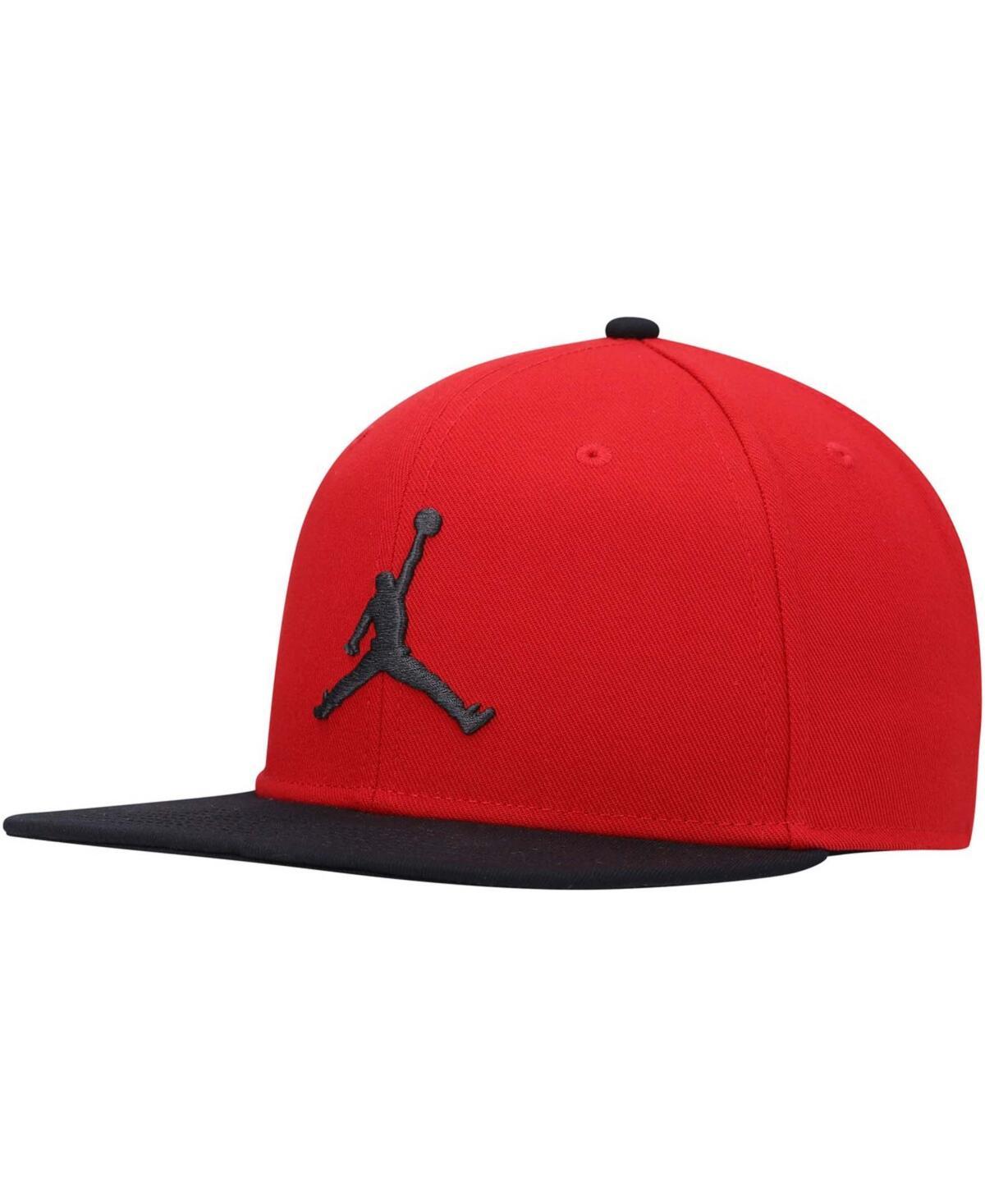 Mens Jordan Jumpman Pro Logo Snapback Adjustable Hat - Black Product Image