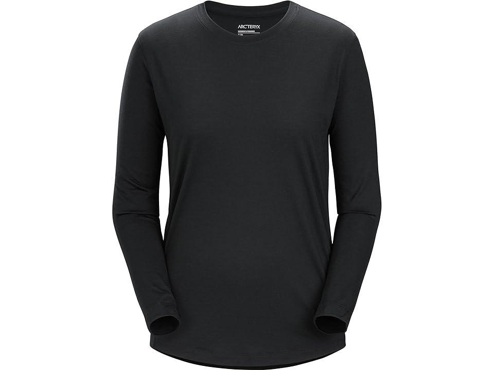 Arc'teryx Lana Crew Long Sleeve 1) Women's Clothing Product Image