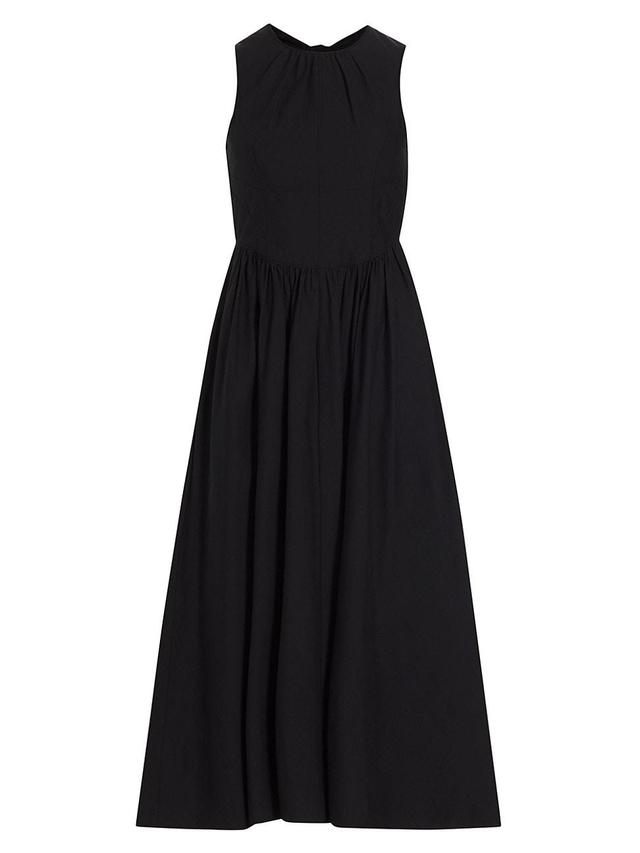 Womens Benita Tie-Back Fit & Flare Dress Product Image