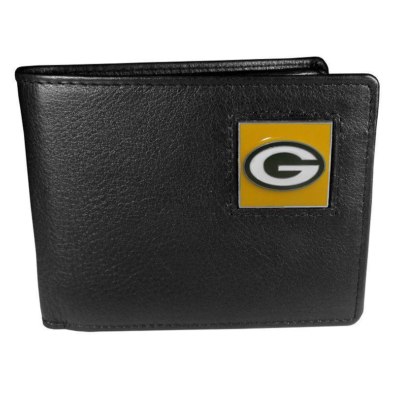 Mens Green Bay Packers Bifold Wallet Product Image