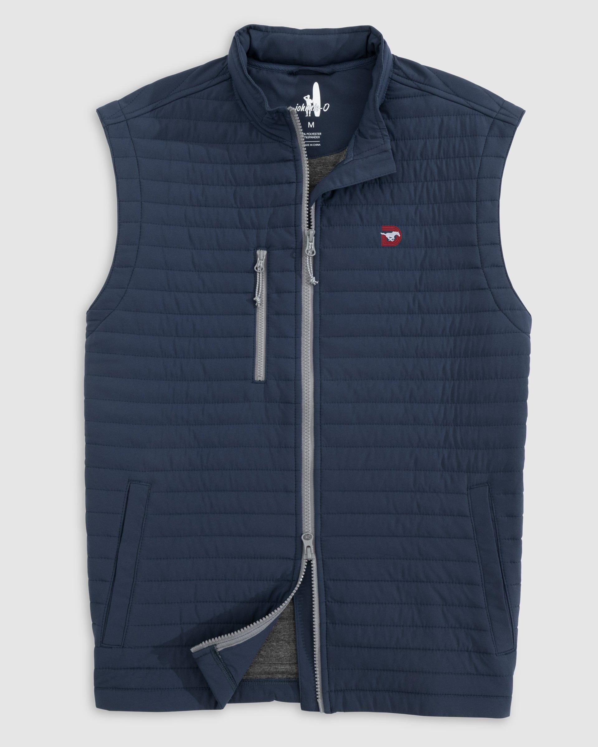 johnnie-O Florida Atlantic Crosswind Quilted Performance Vest Product Image