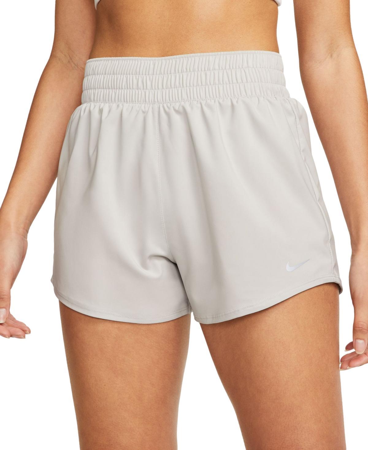 Nike Womens One Dri-fit High-Waisted 3 Brief-Lined Shorts Product Image