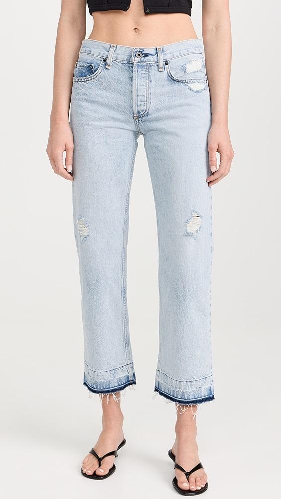 ASKK NY Low Rise Straight Jeans | Shopbop Product Image