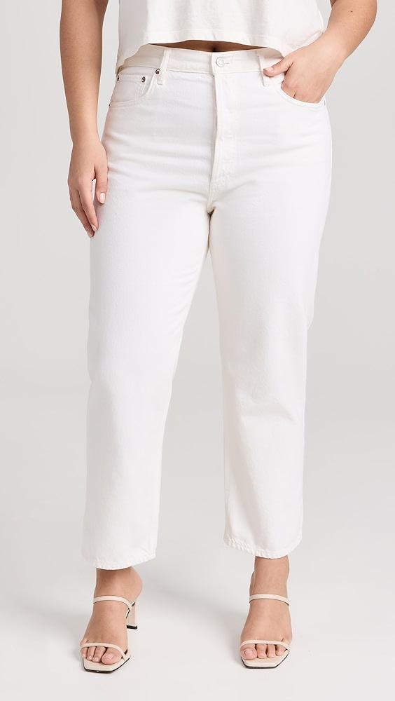 AGOLDE 90s Crop: Mid Rise Loose Straight Jeans | Shopbop Product Image