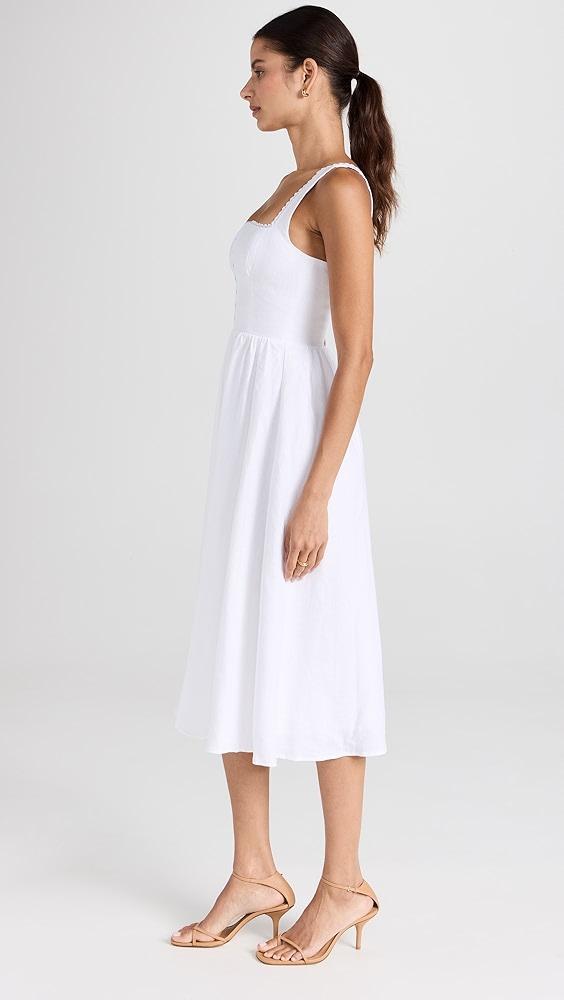 Reformation Tagliatelle Linen Dress | Shopbop Product Image