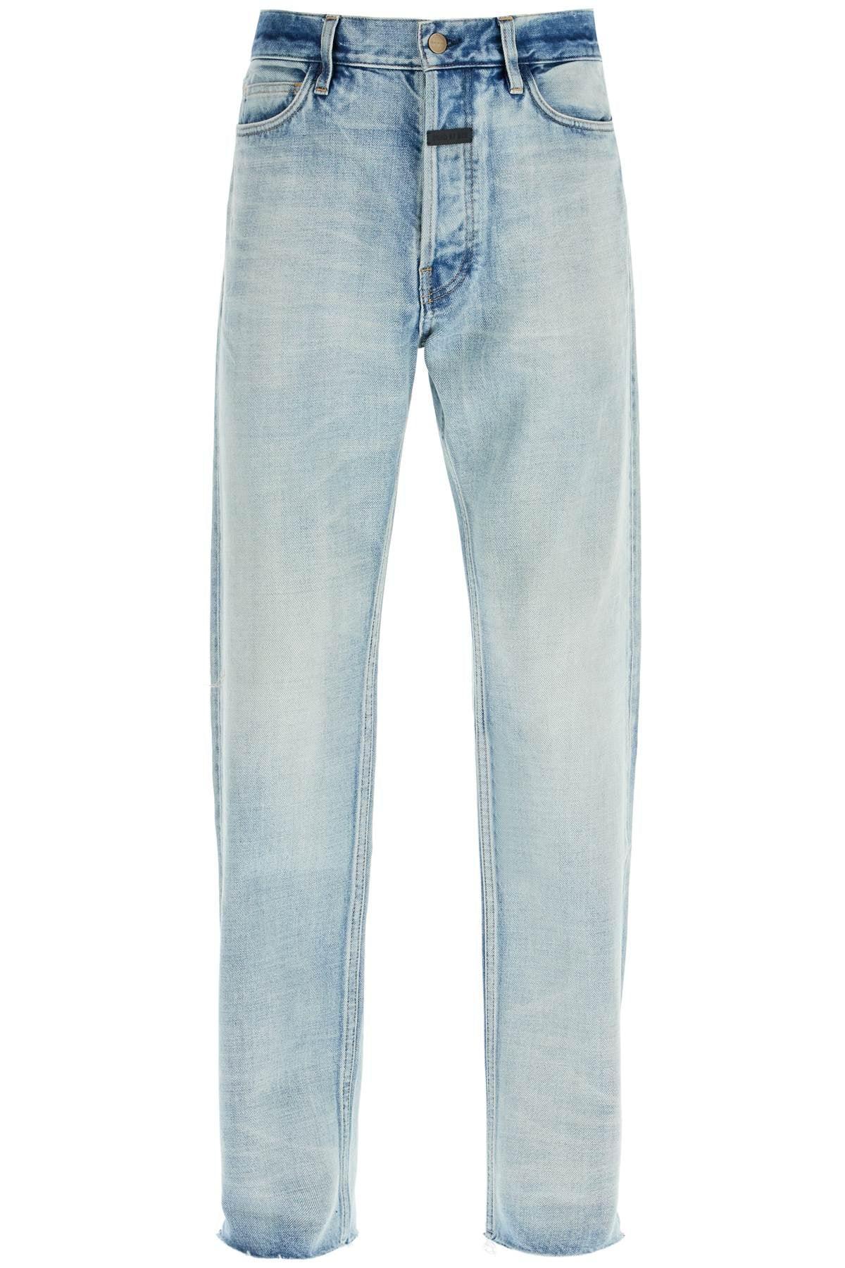 FEAR OF GOD Jeans A Taglio Dritto In Blue Product Image