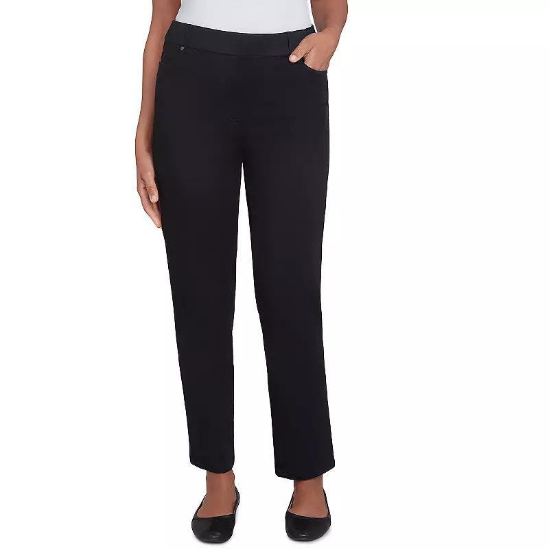 Petite Short Alfred Dunner Super Stretch Pants, Womens Product Image