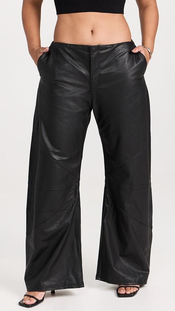 EB Denim Hollywood Frederic Leather Pants | Shopbop Product Image