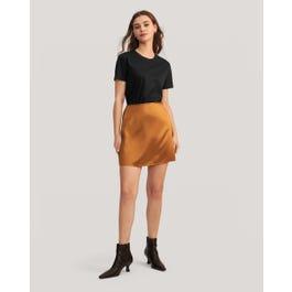 Silk A Line Mini Skirt product image