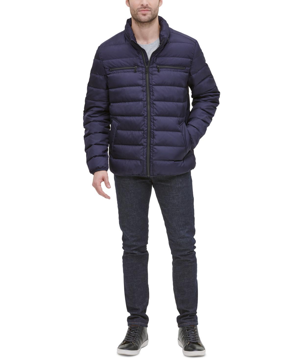 Cole Haan Mens Quilted Zip-Front Jacket Product Image