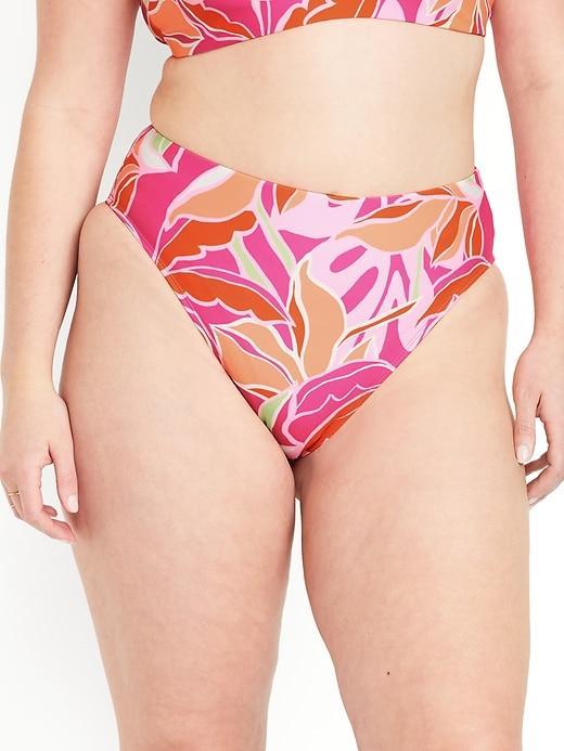 Extra High-Waisted French-Cut Bikini Swim Bottoms Product Image