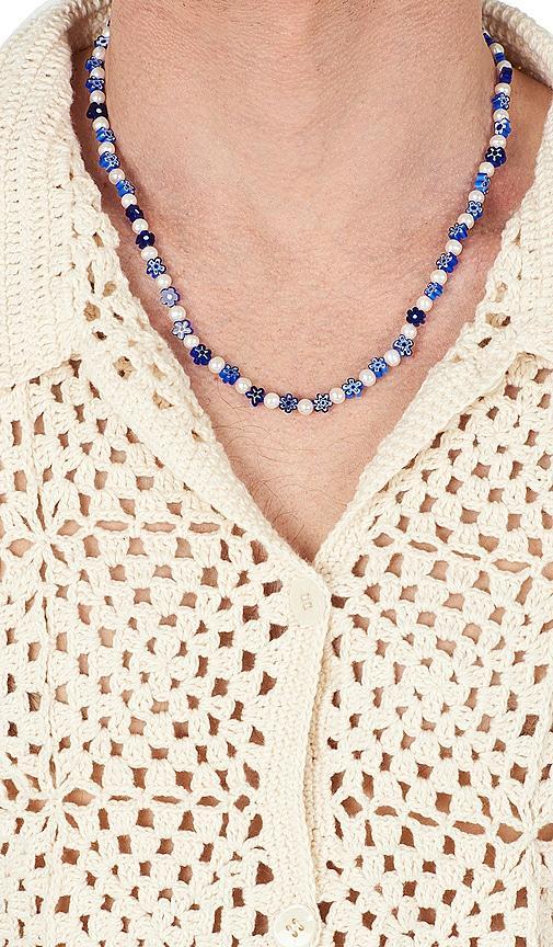 Eliou Corinna Necklace Blue.. Product Image