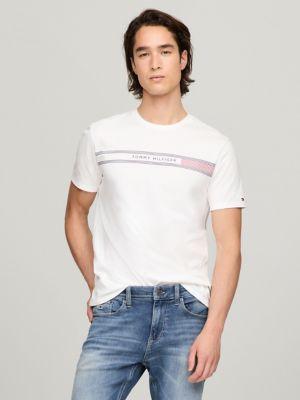 Tommy Stripe Graphic T-Shirt Product Image