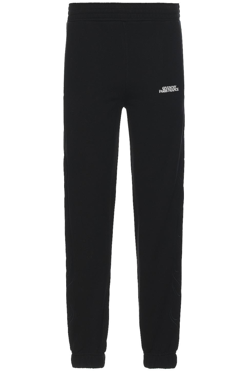 Givenchy Slim Fit Jogging Sweat Pant Black. (also in L, S). Product Image