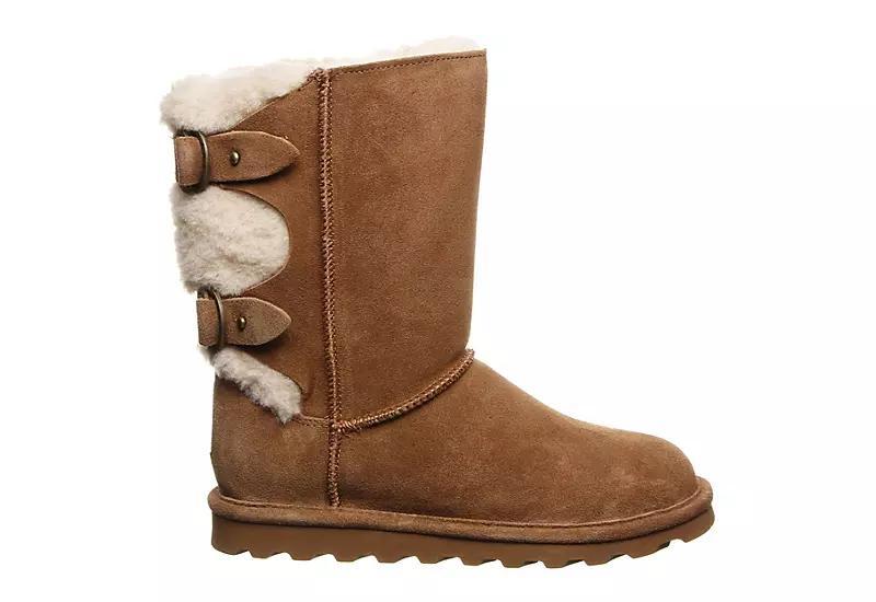 Bearpaw Womens Eloise Wide Calf Water Resistant Fur Boot Product Image