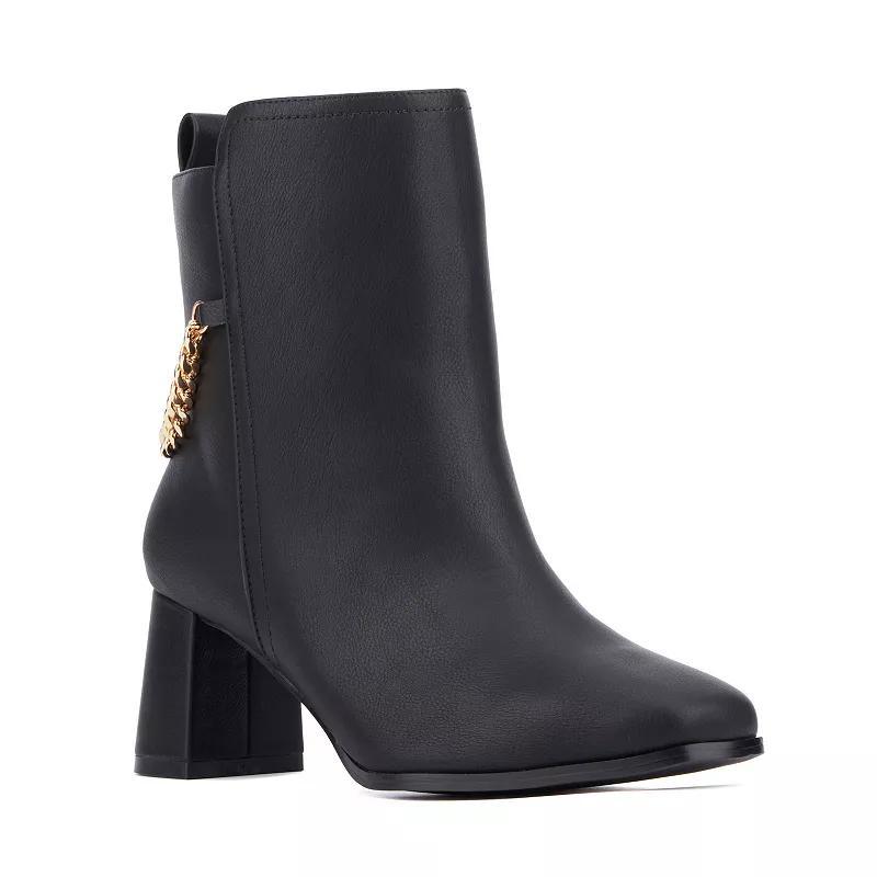 Womens Maire Bootie with chain- Wide width Product Image