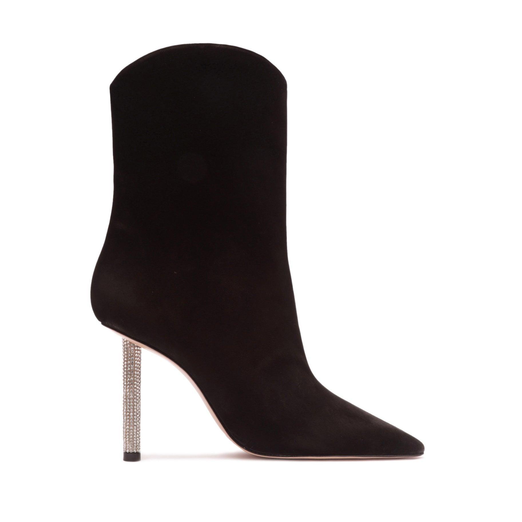 Marjorie Nubuck Bootie - 7.5 Black Nubuck Product Image