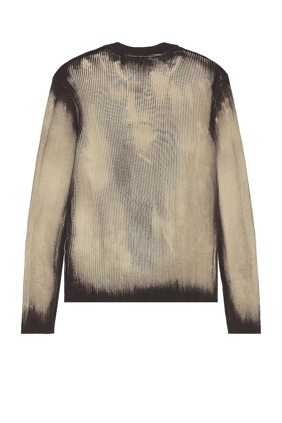 DIESEL Darin Slim Fit Distressed Rib Sweater Product Image