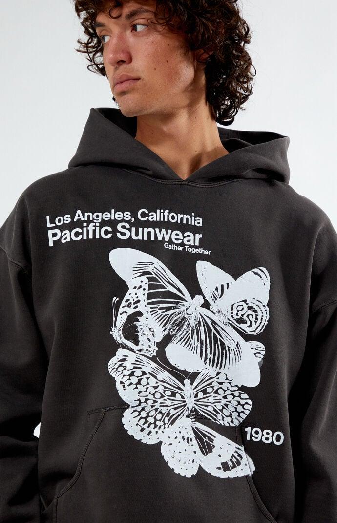 Men's Pacific Sunwear Butterfly Hoodie Product Image