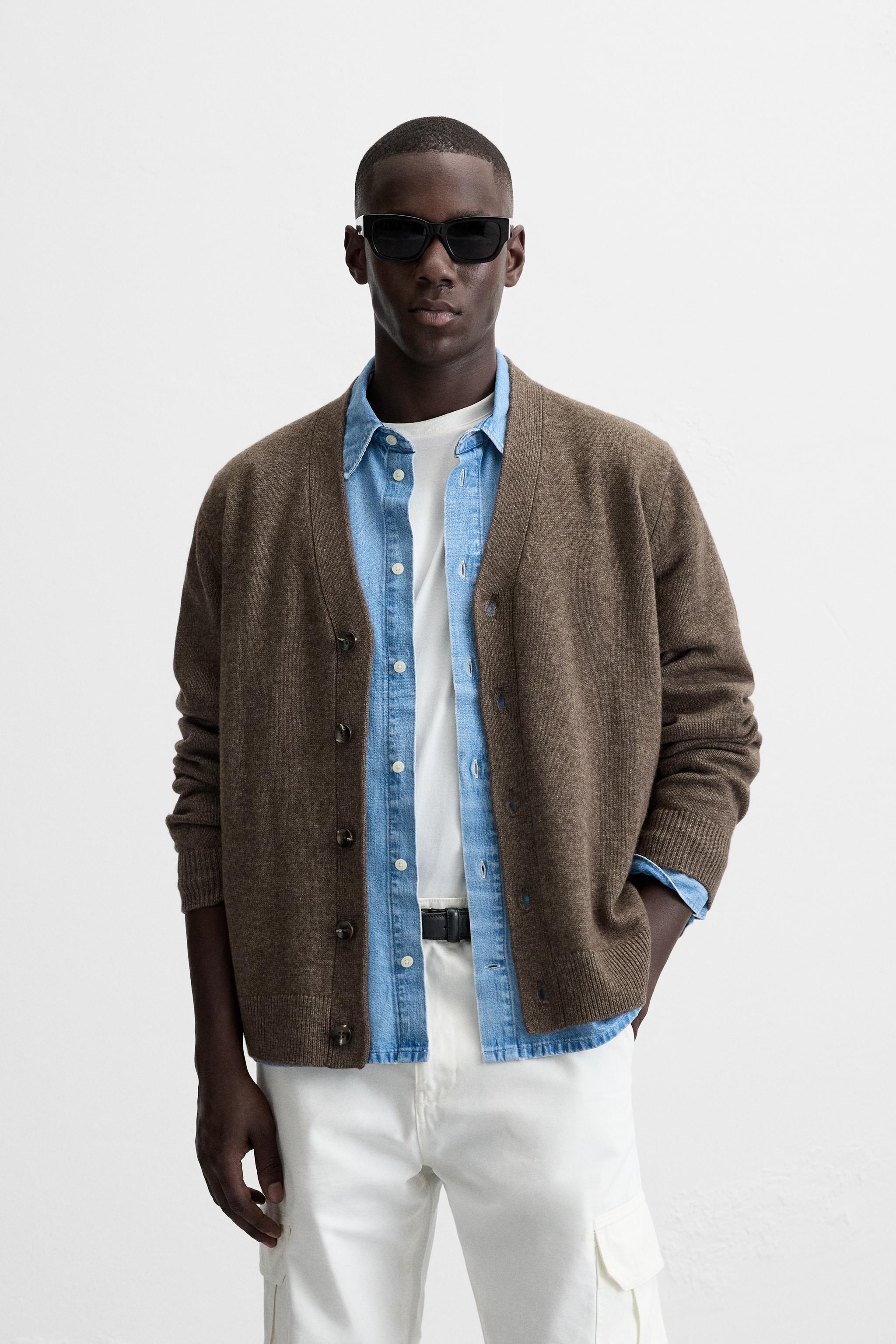 WOOL - CASHMERE CARDIGAN Product Image