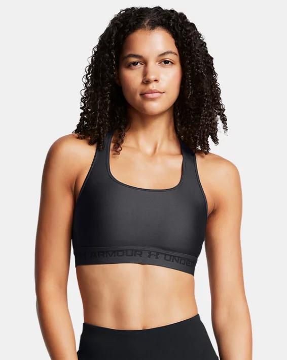 Womens Armour Mid Crossback Sports Bra Product Image