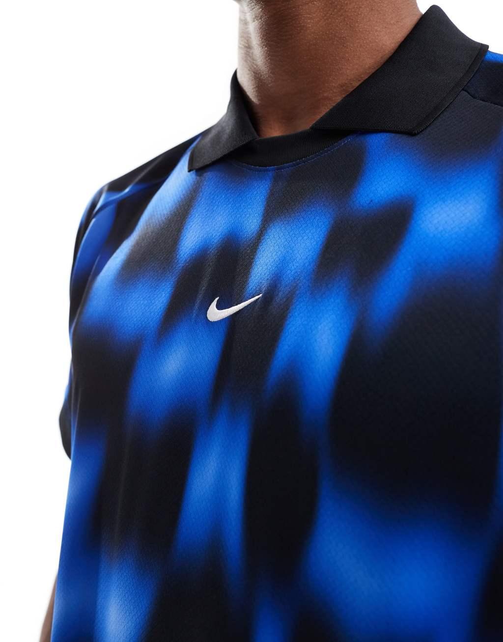 Nike Football Culture of Football printed t-shirt in blue Product Image