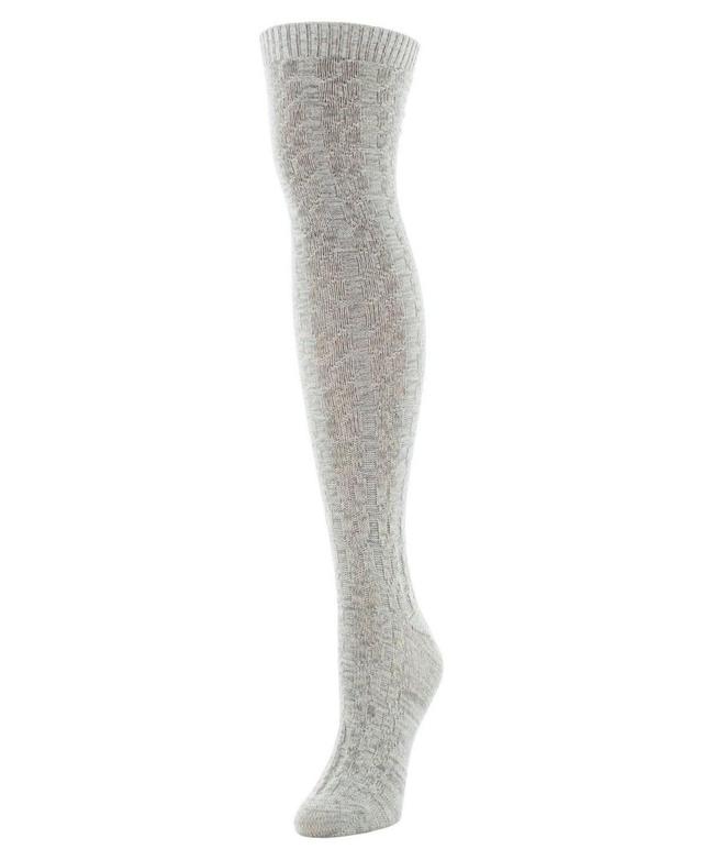 MeMoi Womens Braid Trails Over The Knee Socks Product Image