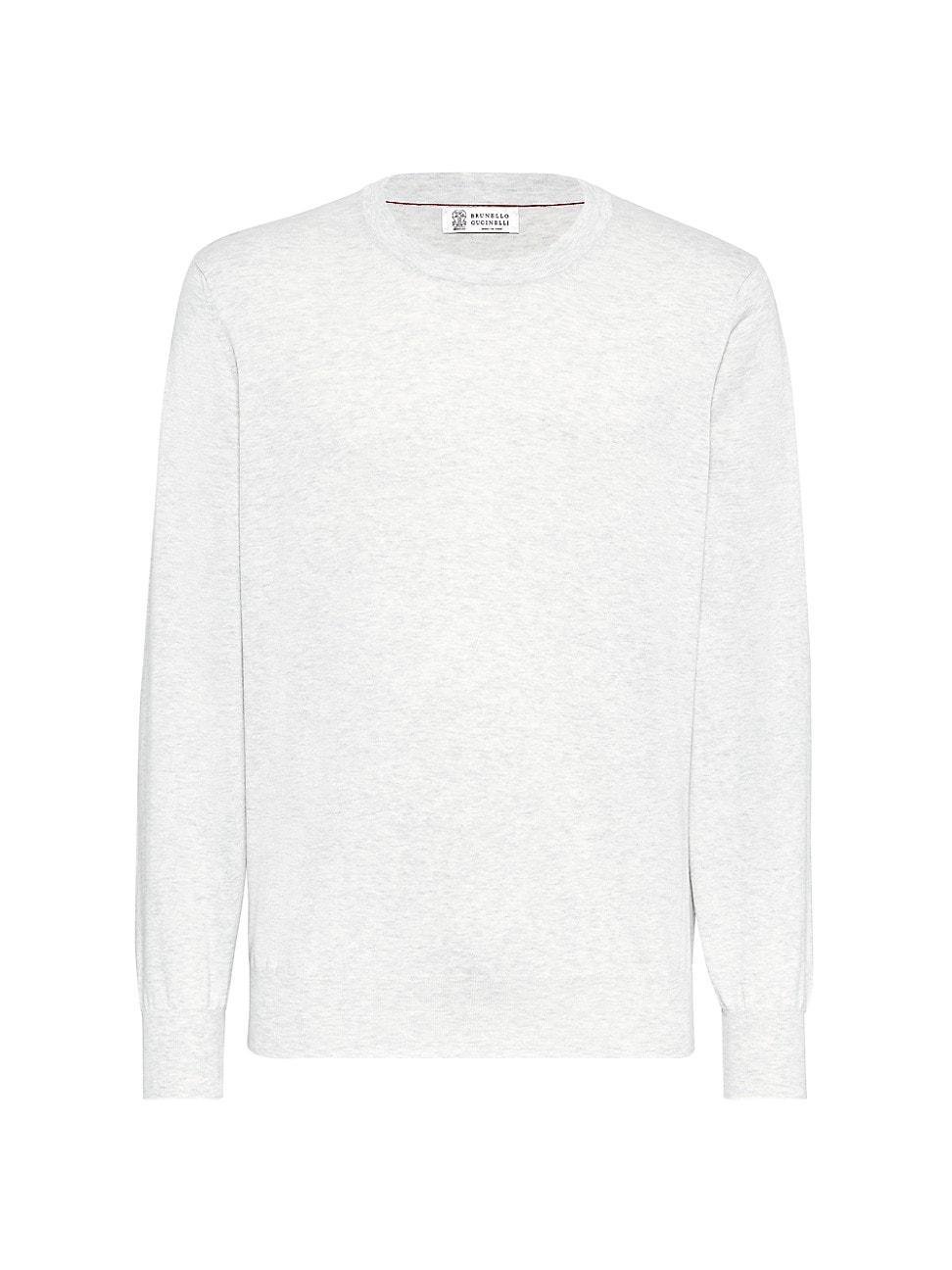 Mens Cotton Lightweight Sweater Product Image