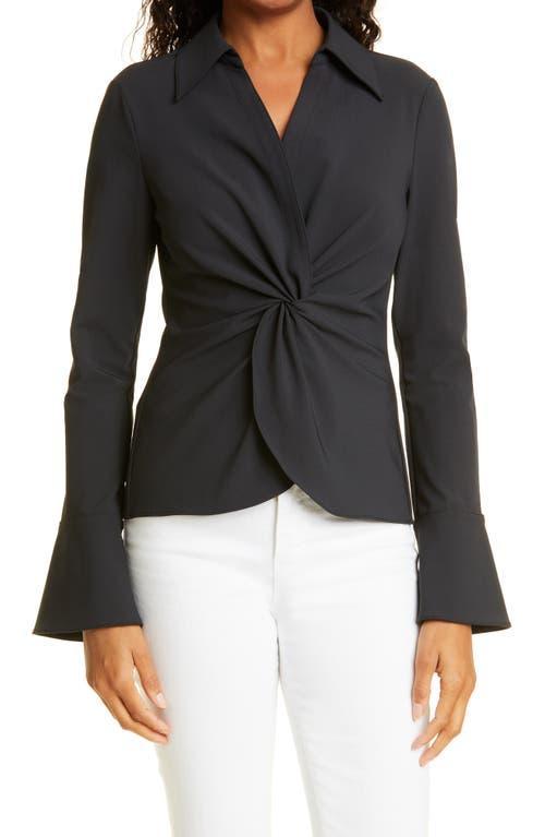 Cinq  Sept Mckenna Knot Waist Shirt Product Image