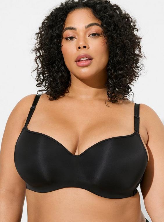 Full-Coverage Balconette Lightly Lined Smooth 360 Back Smoothing Bra Product Image