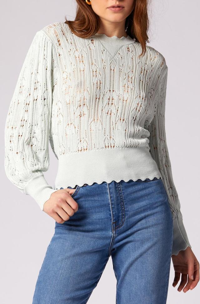 Joie Cinzia Sweater in Sage. - size S (also in L, M, XL, XS, XXS) Product Image