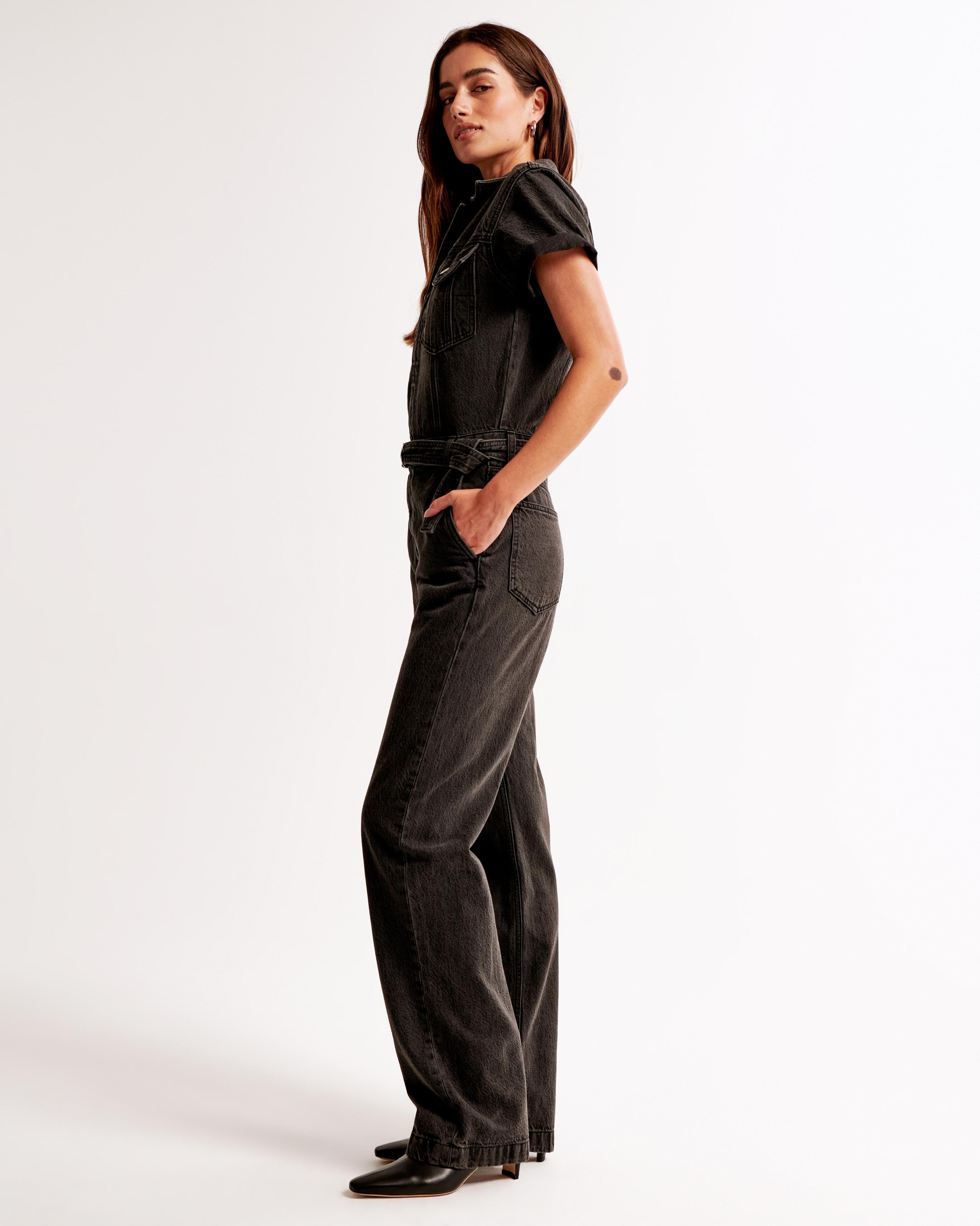 90s Relaxed Denim Jumpsuit Product Image