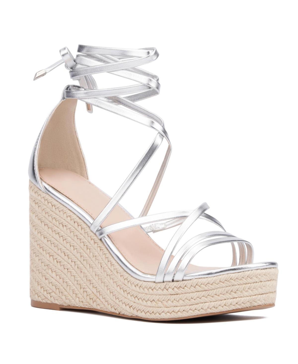 Womens Gracelynn Platform Espadrille Wedge Sandal - Wide Width Product Image