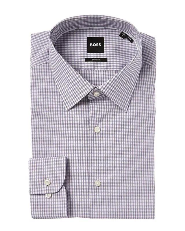 Sharp Fit Dress Shirt In Purple Product Image